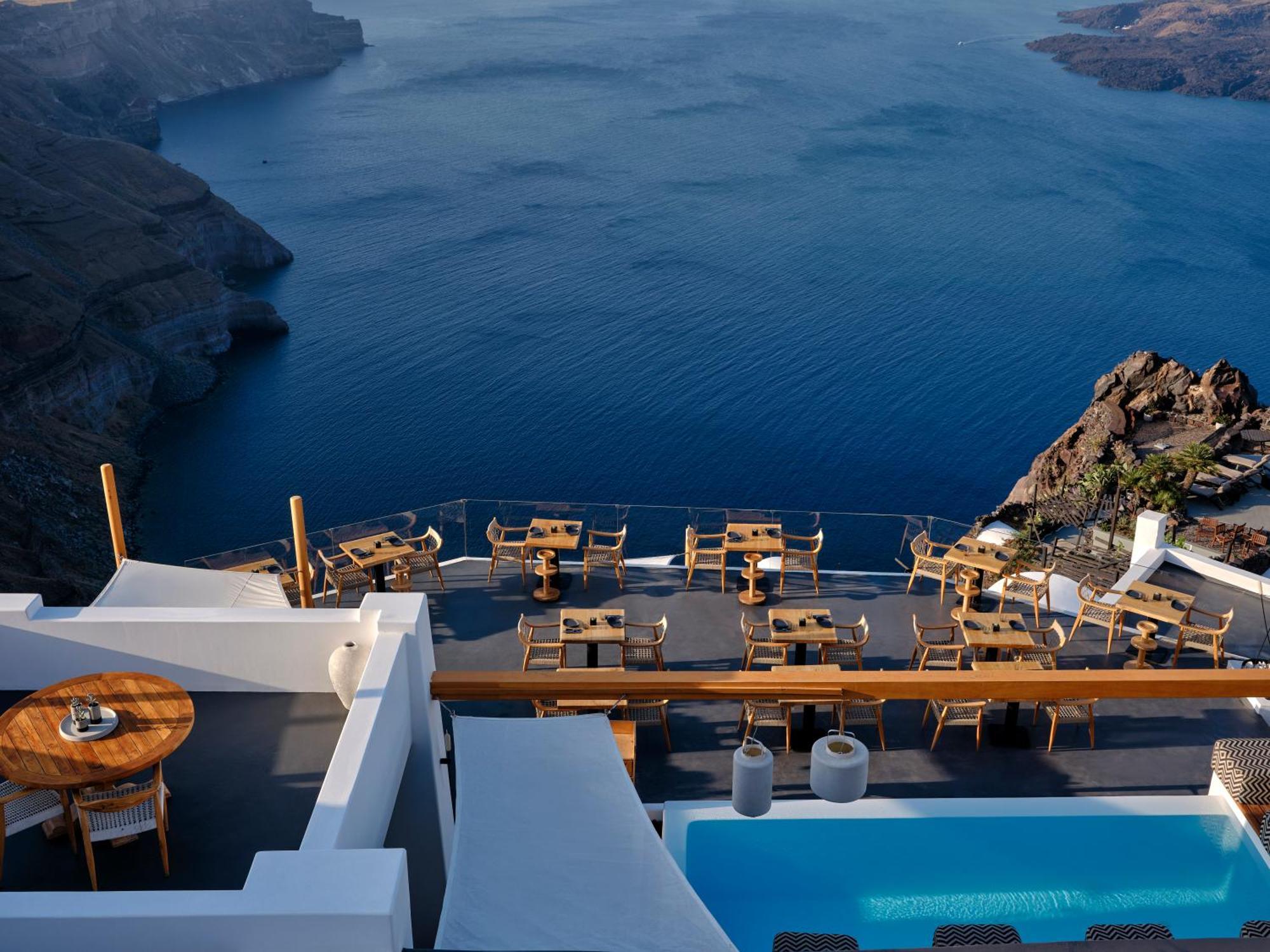 Hotel Stella Rocca A Mare Imerovigli  Exteriér fotografie